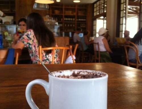 Hot Chocolate at La Bicylette, Rio de Janeiro, Brazil