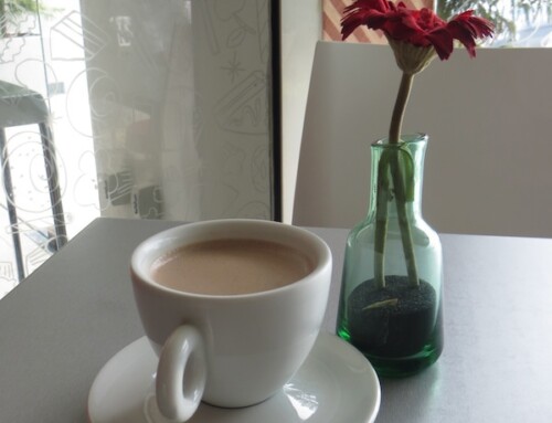 Hot Chocolate at Bondelic, Santo Domingo, Dominican Republic