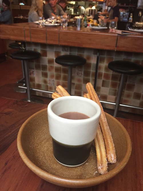 Hot Chocolate at Movida, Melbourne, Australia