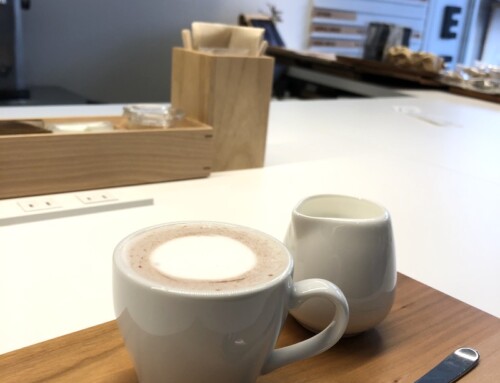 A Hot Chocolate at Traveller (and a lot of sake) in Takayama, Japan