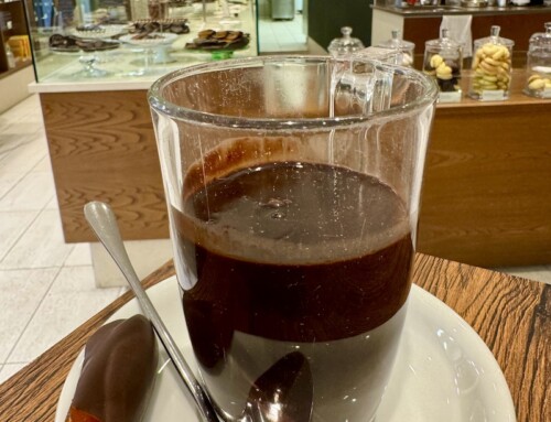 A Hot Chocolate at VizioVirtu, Venice, Italy