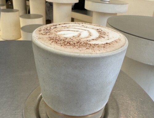 At Hot Chocolate at Buddy Buddy, Paris, France
