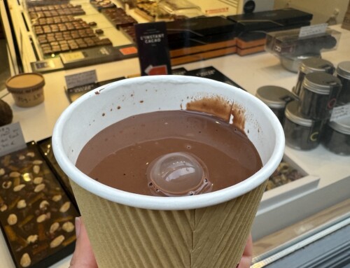 A Hot Chocolate at L’Instant Cacao, Paris, France