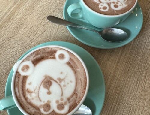 A Hot Chocolate at Mr. Tanuki, Melbourne, Australia