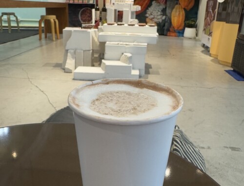 A Hot Chocolate at Cacao Everywhere, Bangkok, Thailand