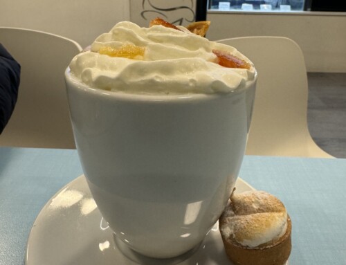 A Hot Chocolate at Bella Gelateria, Vancouver, Canada