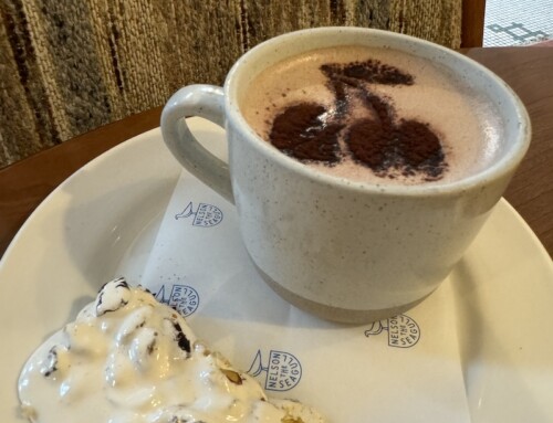 A Hot Chocolate at Nelson the Seagull, Vancouver, Canada