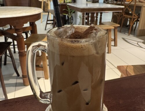 A Hot Chocolate at Jiak Kopi, Kuala Lumpur, Malaysia