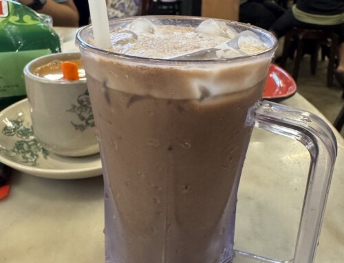 A Hot Chocolate at Kafei Dian, Kuala Lumpur, Malaysia