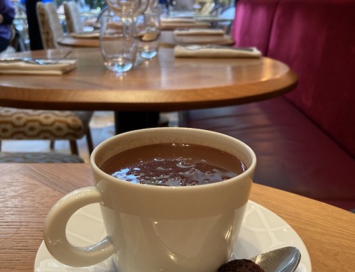 A Hot Chocolate at Pierre Hermé, Paris, France